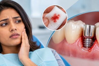 Is Bleeding Normal After Dental Implant Surgery? A Dentist Explains